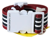 Costume National Black Cotton And Canvas Regular Belt - 110 cm / 44 Inches