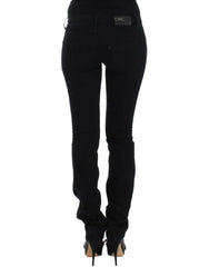 Costume National Black straight leg jeans - W26 - Jeans