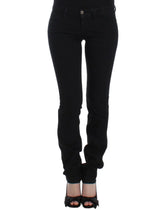 Costume National Black straight leg jeans - W26 - Jeans