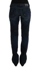 Costume National Blue Cotton Regular Fit Denim Jeans - W28 - Jeans
