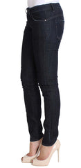 Costume National Blue Cotton Stretch Slim Fit Jeans - W26 - Jeans