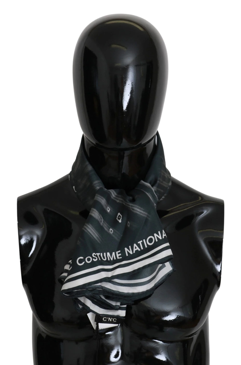 Costume National Blue Foulard Silk Women Scarf - Scarves & Shawls