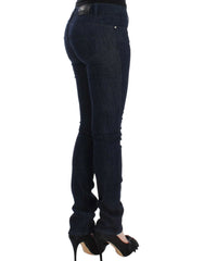 Costume National Blue skinny leg jeans - W26 - Jeans