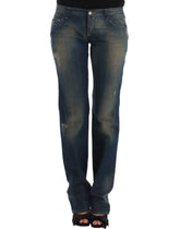 Costume National Blue straight leg jeans - W28 - Jeans