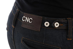 Costume National Dark Blue Cotton Slim Fit Jeans - W26 - Jeans