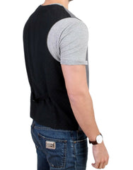 Costume National Gray cotton blend casual vest - IT48 | M - Vests