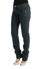 Costume National Gray Cotton Superslim Denim Jeans - Jeans