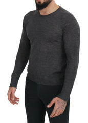 Costume National Gray Crewneck Pullover Sweater - IT48 | M - Sweaters