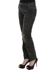 Costume National Gray distressed jeans - W26 - Jeans