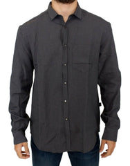 Costume National Gray linen casual shirt - Shirts