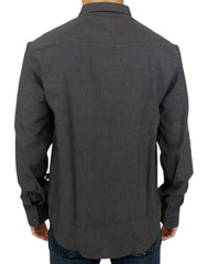 Costume National Gray linen casual shirt - Shirts