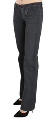 Costume National Gray Low Waist Straight Denim Pants Jeans - W26