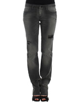 Costume National Gray straight leg jeans - Jeans