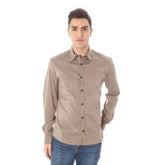 Costume National Green Cotton Men Shirt - Shirts