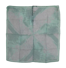 Costume National Green Silk Shawl Foulard Wrap Scarf - Scarves & Shawls