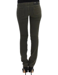 Costume National Green slim leg jeans - W26 - Jeans