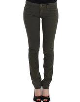 Costume National Green slim leg jeans - W26 - Jeans