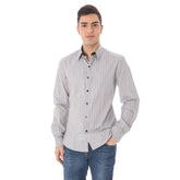 Costume National White Cotton Men Shirt - Shirts
