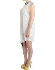 Costume National White shirt assymetric hem dress - IT46|XL - Dresses