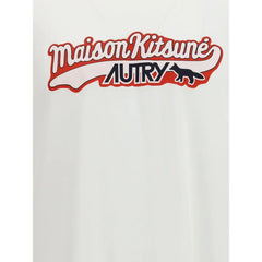 Cotton T-Shirt by Autry X Maison Kitsuné - T-Shirts