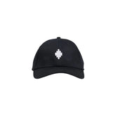 County of Milan Black Cotton Caps Baseball Hat - UNI - Baseball Caps
