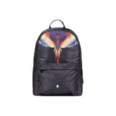 County of Milan Black Nylon Backpack - Backpacks