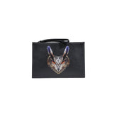 County of Milan Black Polyethylene Clutch Bag