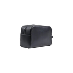 County of Milan Black Polyethylene Clutch Bag - Toiletry Bags