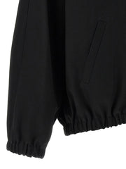 Courrèges Black Cotton Bomber - M