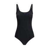 Courrèges Black Elastane One-Piece Swimsuit