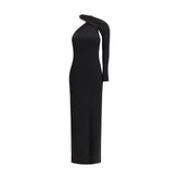 Courrèges Black Viscose Cocktail Dress - Dresses