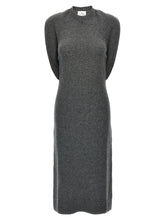 Courrèges Gray Wool Midi Dress