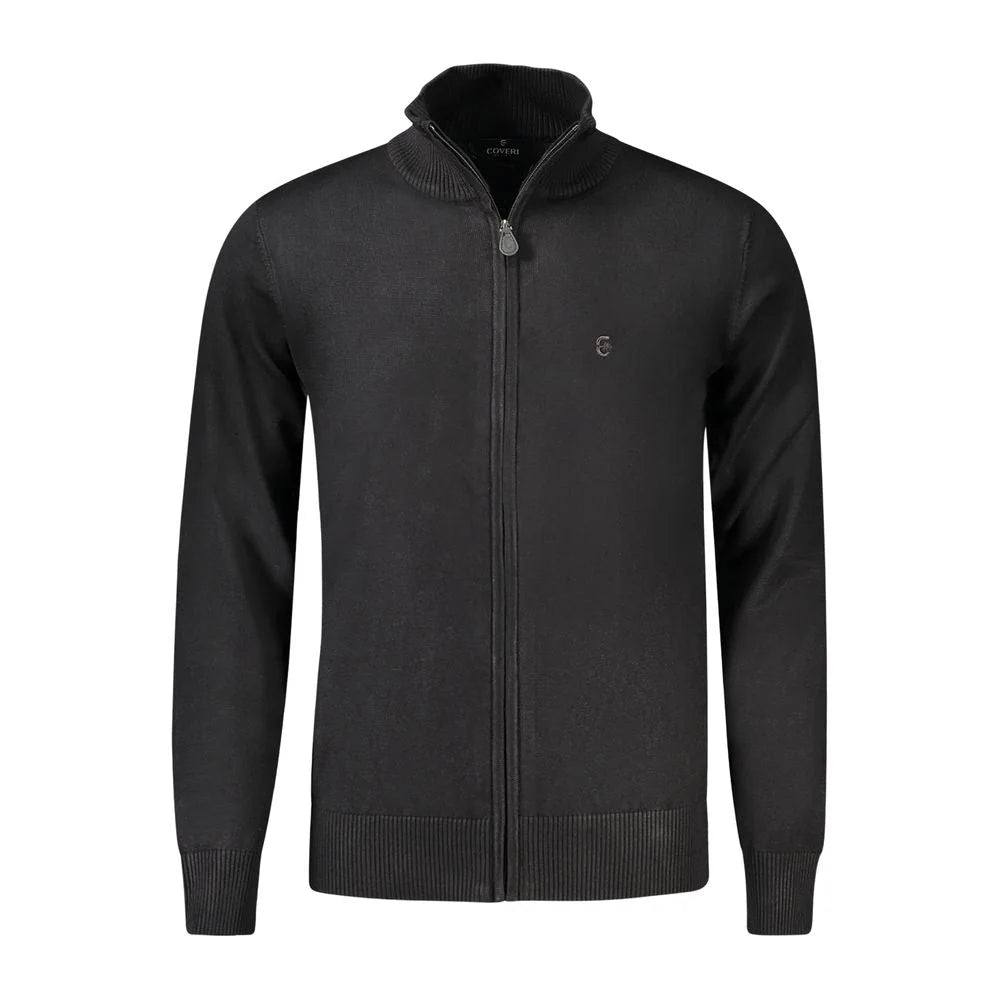 Coveri Moving Black Nylon Sweater - M - Cardigans