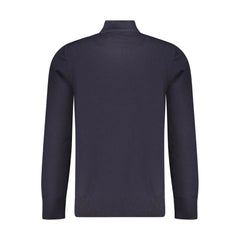 Coveri Moving Blue Nylon Men Sweater