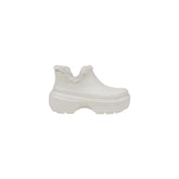Crocs White Croslite Ankle - Boots
