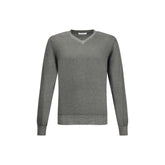 Cruciani Green V-neck Sweater - Sweaters