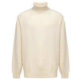 Cruciani White Cashmere Turtleneck - IT54 | XXL - Sweaters