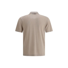 Cruna Beige Cotton Polo Shirt - IT54 | XXL