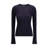 Cruna Blue Wool Sweatshirt