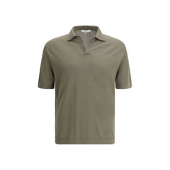 Cruna Green Cotton Polo Shirt - IT54 | XXL