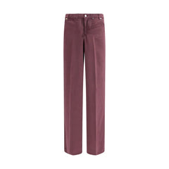 Cruna Purple Tencel Relaxed Fit Jeans