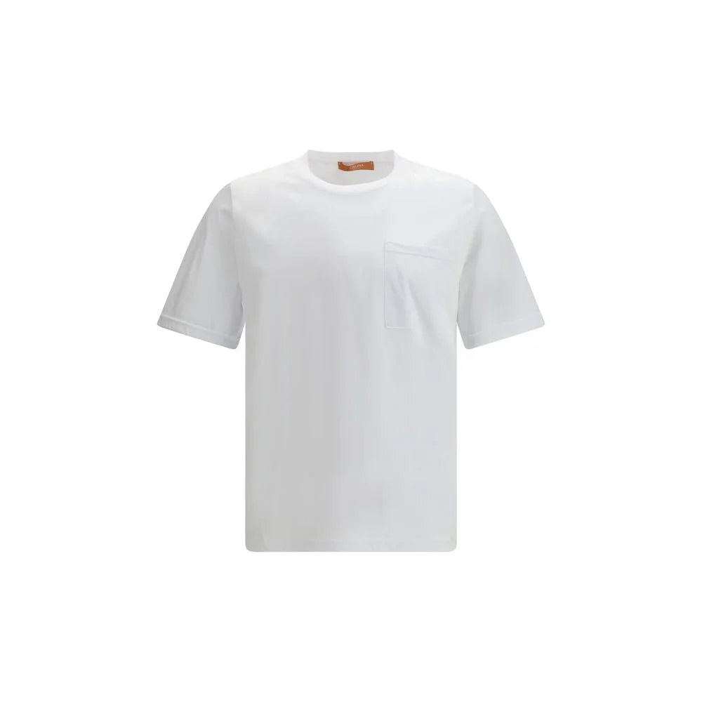 Cruna White Cotton T-Shirt
