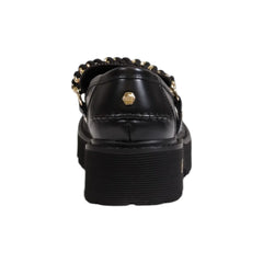 Cult Black Leather Platform