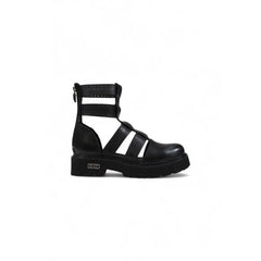 Cult Black Leather Sandal