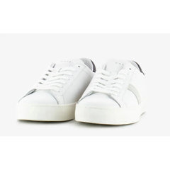 D.A.T.E White Leather Sneaker - Sneakers