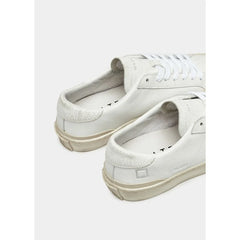 D.A.T.E White Leather Sneaker - Sneakers