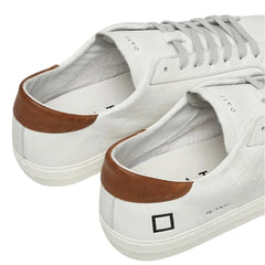 D.A.T.E White Leather Sneaker - Sneakers