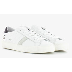 D.A.T.E White Leather Sneaker - Sneakers