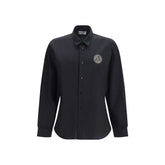 Versace Jeans Black Cotton Dress Shirt - IT52 | XL