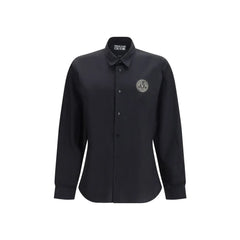 Versace Jeans Black Cotton Dress Shirt - IT52 | XL